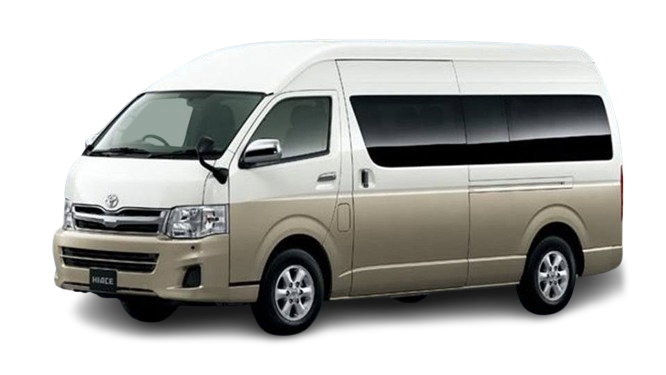 toyota hiace for rent in karachi