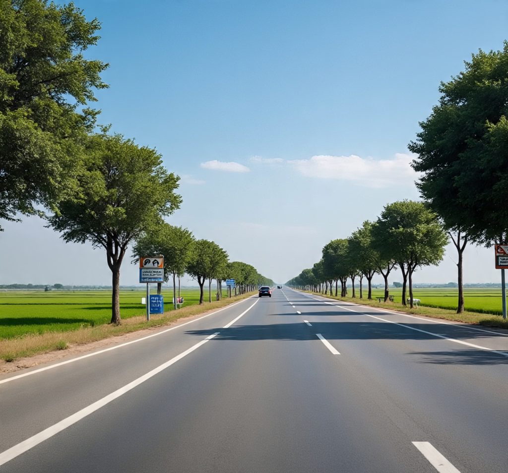 How Far is Sukkur from Karachi