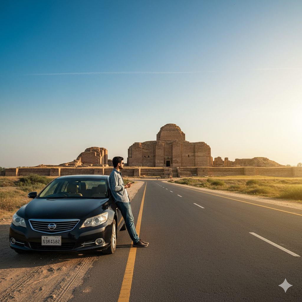 Karachi to Larkana Distance and Travel Tips