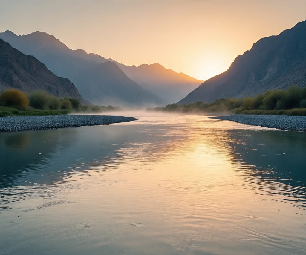 Kech River in Turbat
